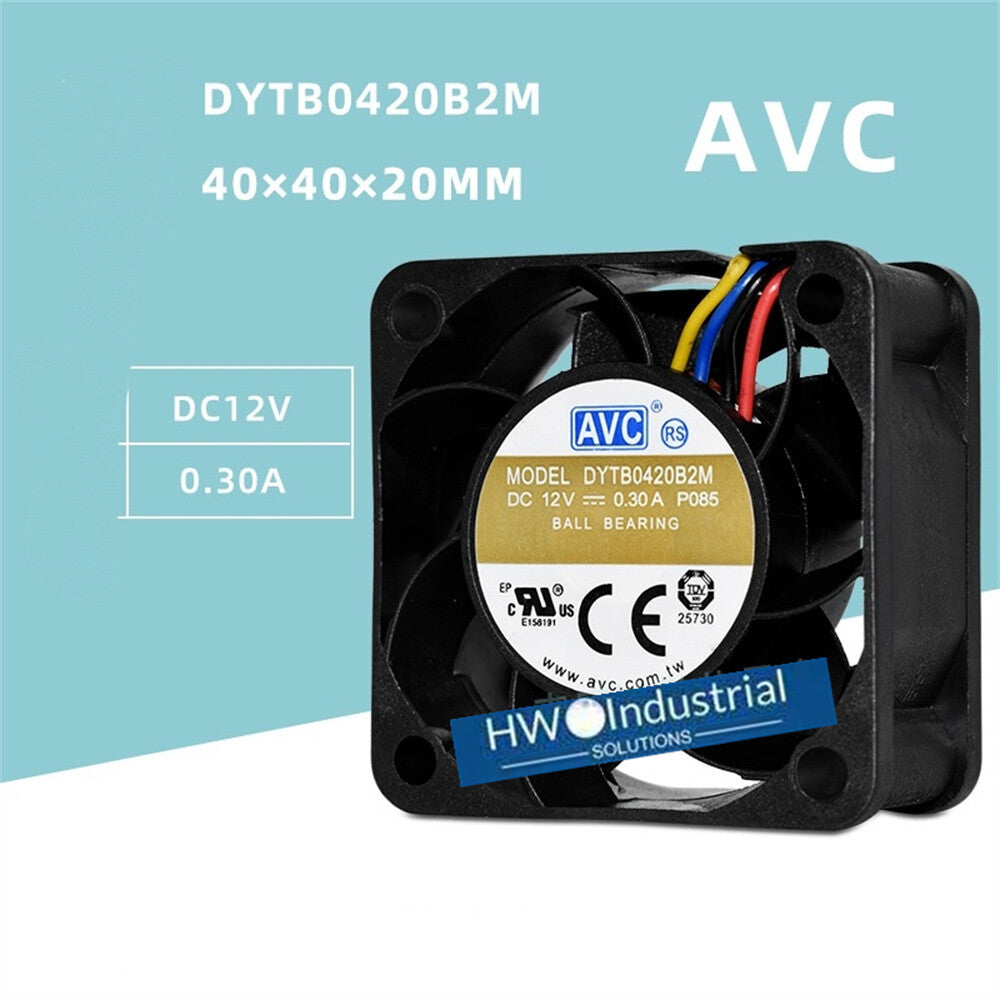 1/piece DYTB0420B2M AVC 4020 4CM 12V 0.30A High Air Volume PWM Speed Cooling Fan