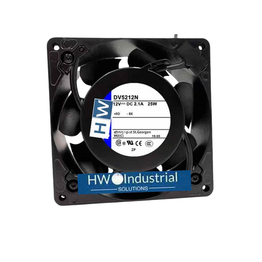 1/piece DV5212N 2.1A 25W 2-wire 127*38 12V 12.7CM Equipment Axial Cooling Fan