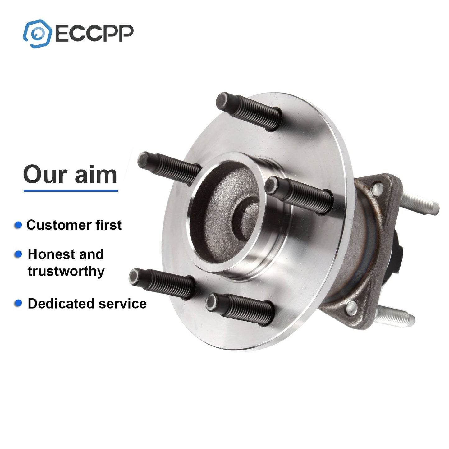 1Pc Wheel Hub Bearing Rear FWD For Chevrolet Malibu HHR Saturn Aura Pontiac G6