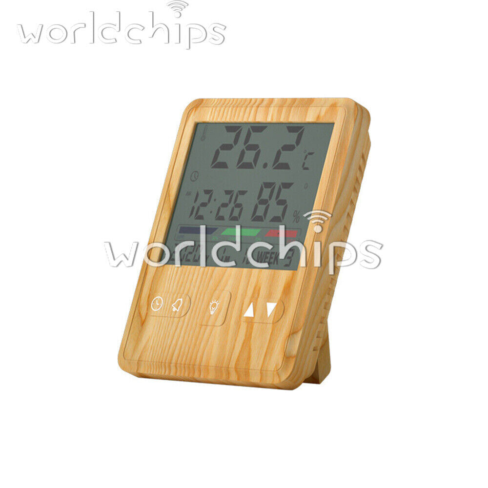 Home Indoor Temperature Humidity Meter Digital LCD Thermometer Hygrometer Gauge