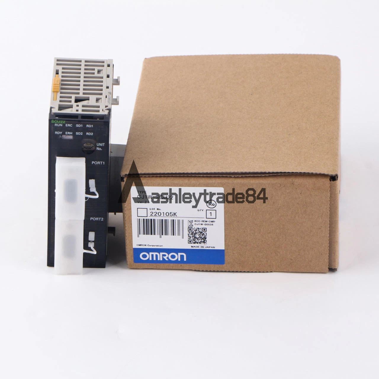 1PCS  Omron CJ1W-SCU22 Communication Unit #P