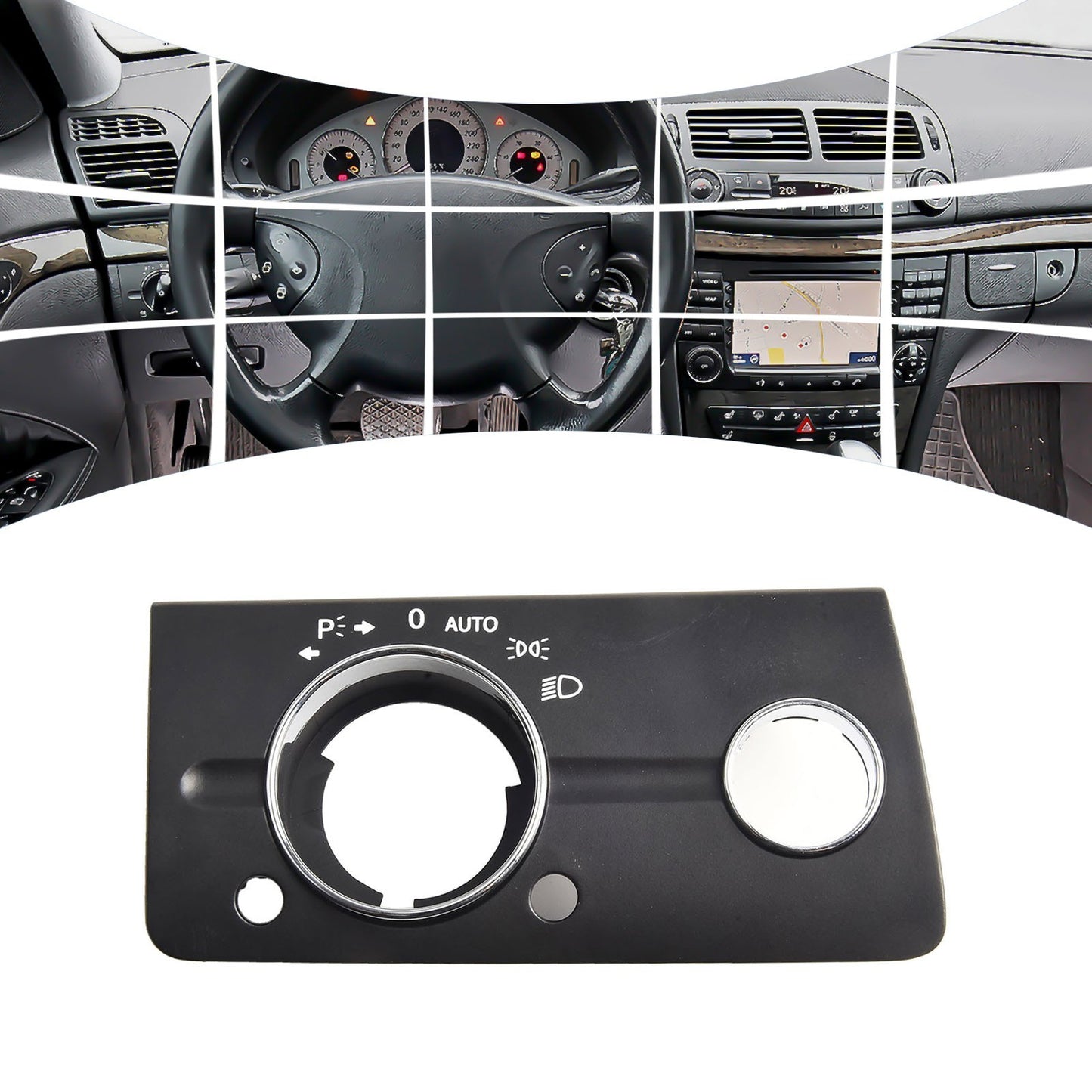 Switch Panel Cover for MercedesBenz W211 E Class 200308 Easy Installation