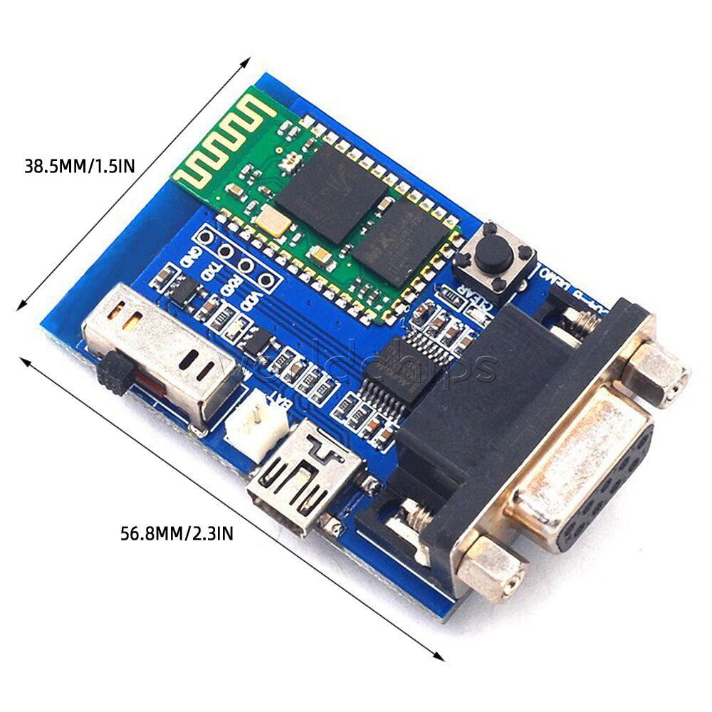 BC-04 Bluetooth Serial Port Board Wireless Serial Communication Adapter RS232