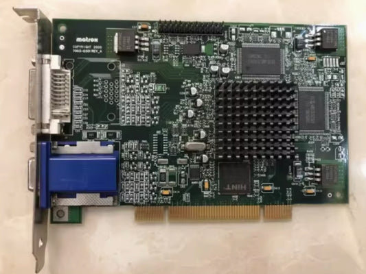 1Pcs  MATROX G450 G45FMDVP32DB F7003-0301 PCI DVI