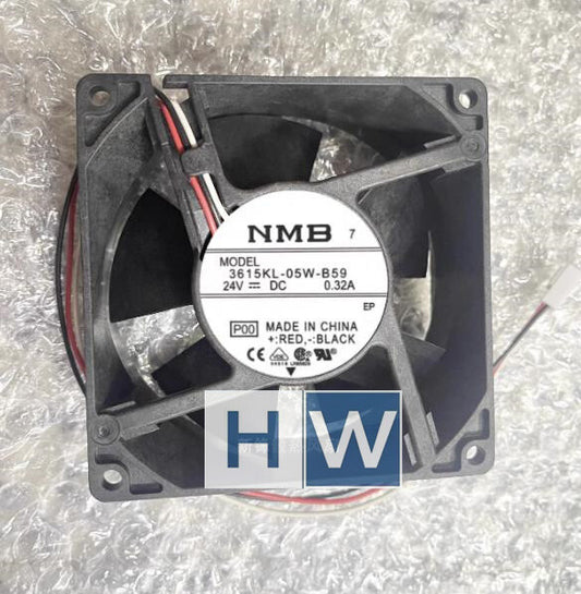 1PC NMB 3615KL-05W-B59 9038 DC24V 0.32A 9CM 3-wire Inverter Cooling Fan