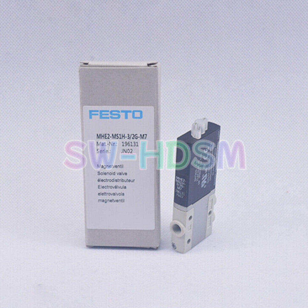 1PCS  Festo  MHE2-MS1H-3/2G-M7 196131 Solenoid Valve Freight Free