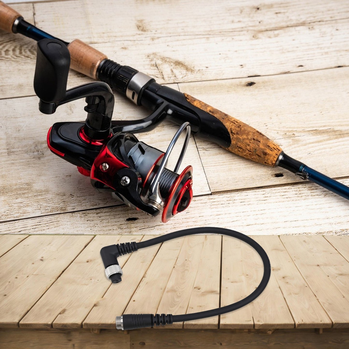 Sustainable PVC Insulated Electric Fishing Reel Battery Connection Wire