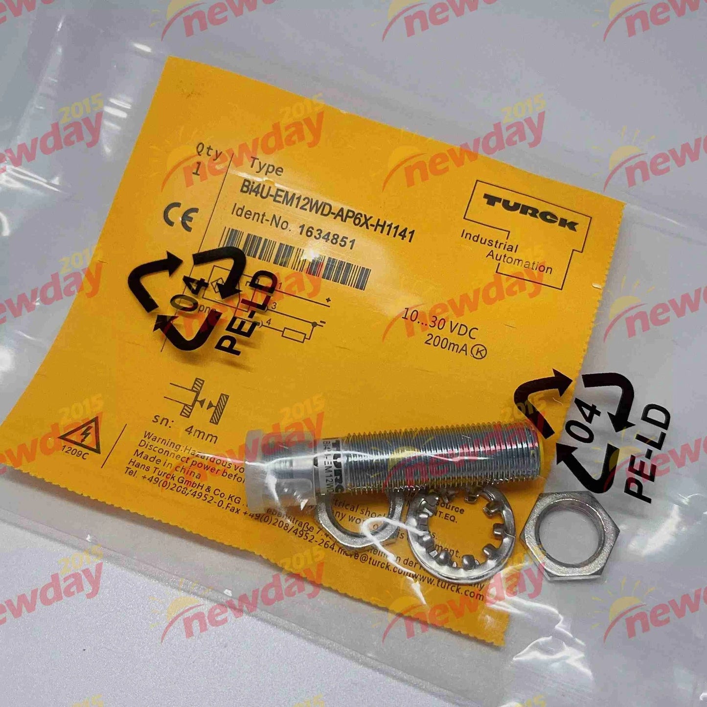 1PCS For   BI4U-EM12WD-AP6X-H1141 Proximity Switch Sensor
