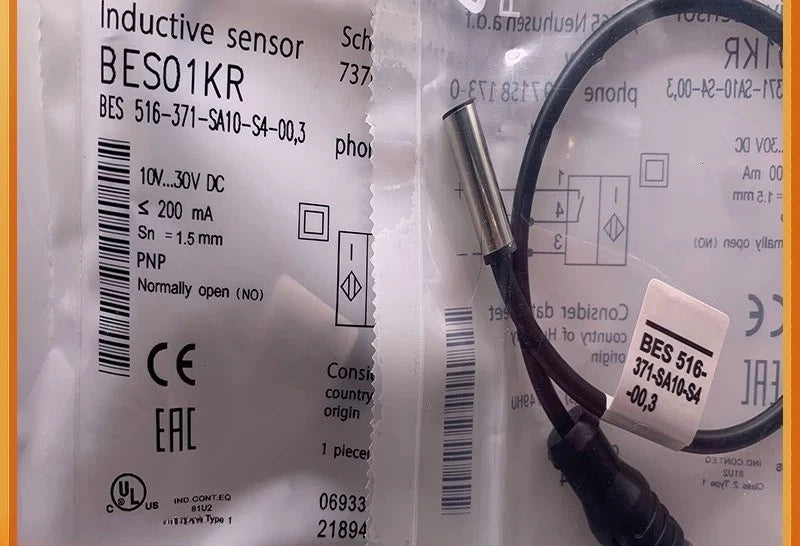 1PCS  FIT FOR Proximity switch sensor BES01KR BES 516-371-SA10-S4-00,3