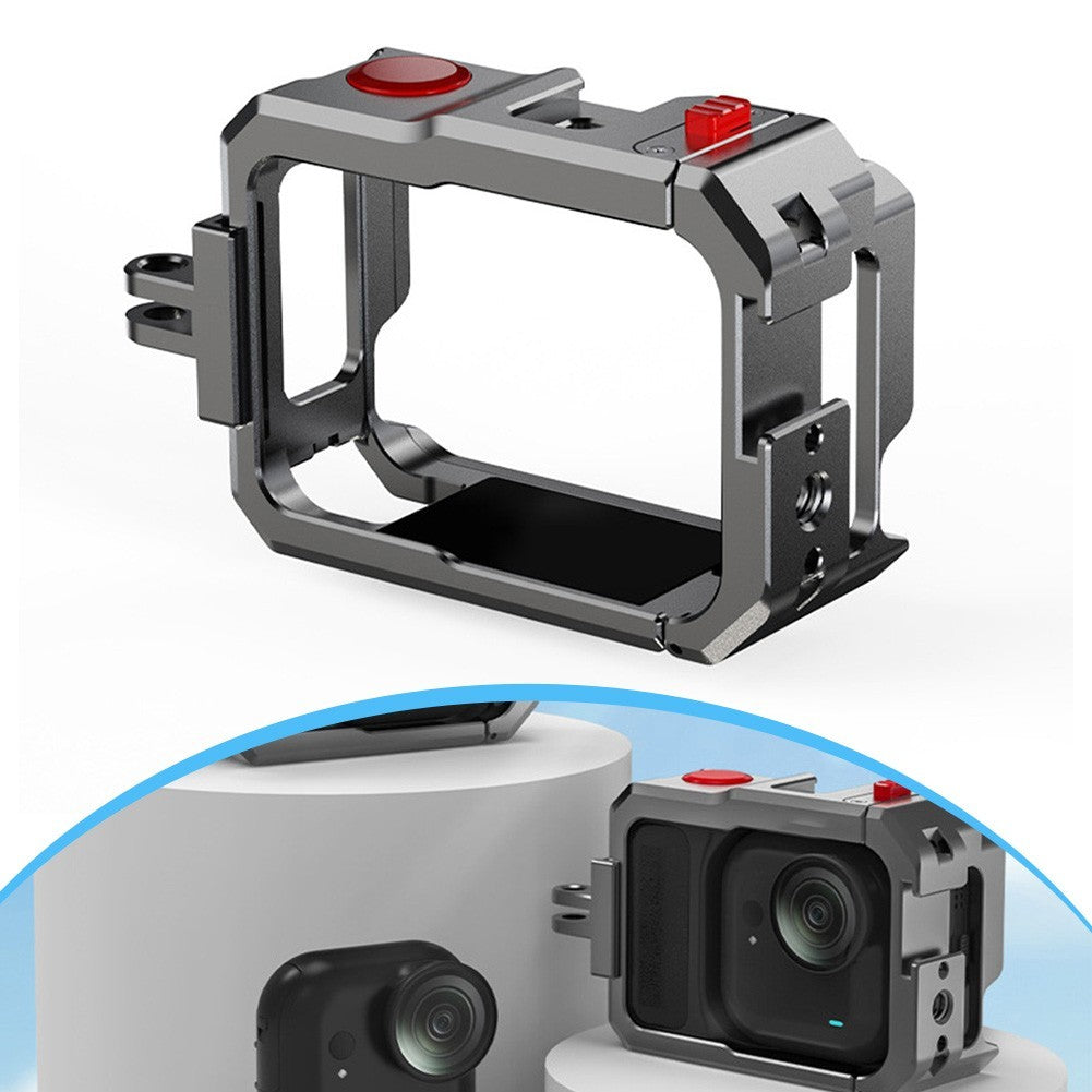 Quick Release Aluminum Cage Frame for Insta360 Go Ultra For Action Camera