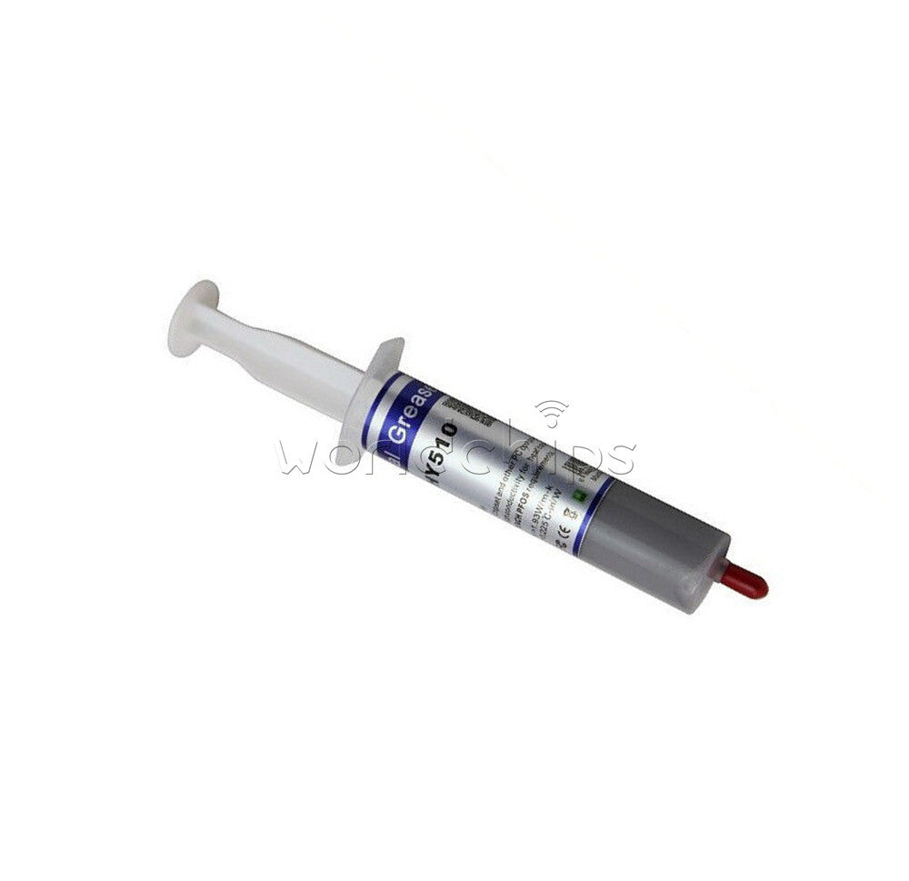 10PCS HY510 30g Grey Thermal Conductive Grease Paste For GPU CPU Chipset Cooling