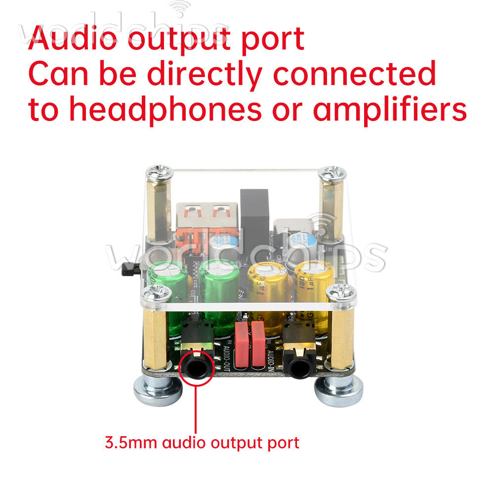 ZK-PT2 HIFI Bluetooth Decoder Board Player Audio Receiver Audio Power Amplifier