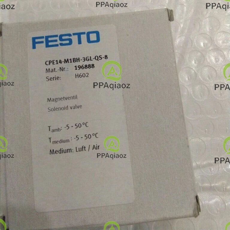 1PC Festo CPE14-M1BH-3GL-QS-8 196888 Solenoid Valve  Free Shipping