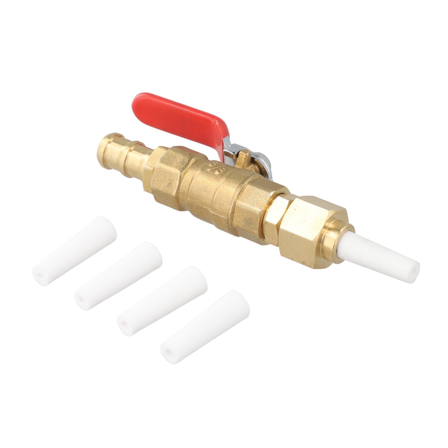 Manual Sandblasting Tool Assembly with Brass Valve for DIY Enthusiasts