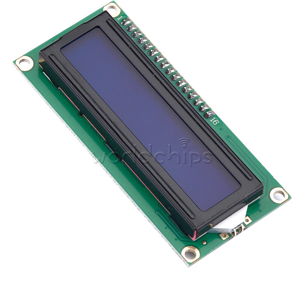 5PCS Blue Display IIC/I2C/TWI/SPI Serial Interface 1602 16X2 LCD Module TOP