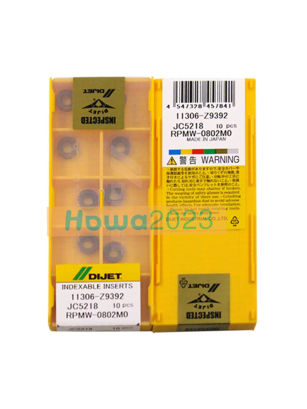 10Pcs/box DIJET RPMW0802MO RPMW-0802M0 JC5218 CNC Milling Blade Carbide Inserts