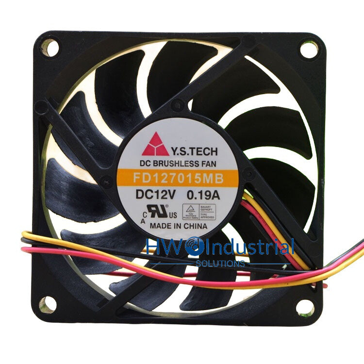 Y. S.TECH 7CM 7015 12V0.19A FD127015MB AMD Computer CPU Cooling Fan
