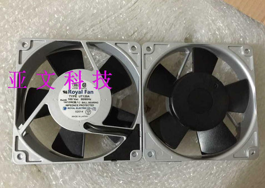 1pcs  Royal Fan TYPE UT120A 100V 14 / 12W 120 * 25MM aluminum frame fan
