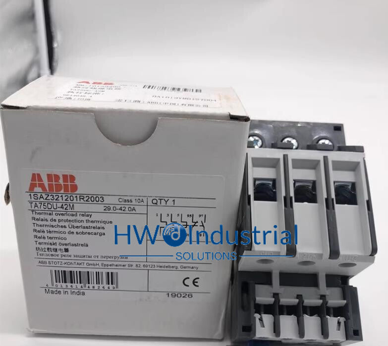 1PC  TA75DU-42M TA75DU42M 29-42A ABB Thermal Overload Relay