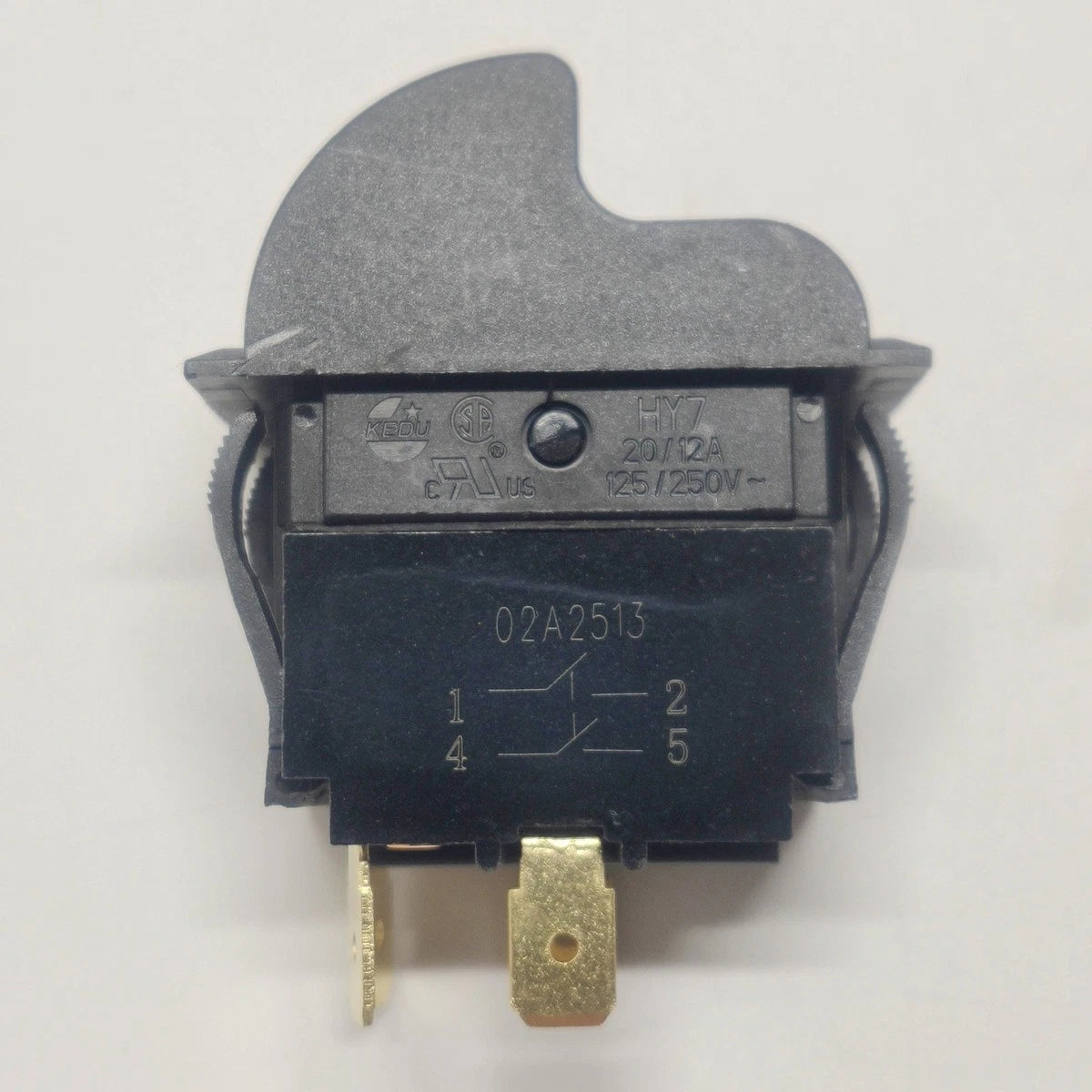 1pc HY7 Replace JIABEN FD2-12/2(G) 4feet 2 Positions REMOVE TO LOCK Switch