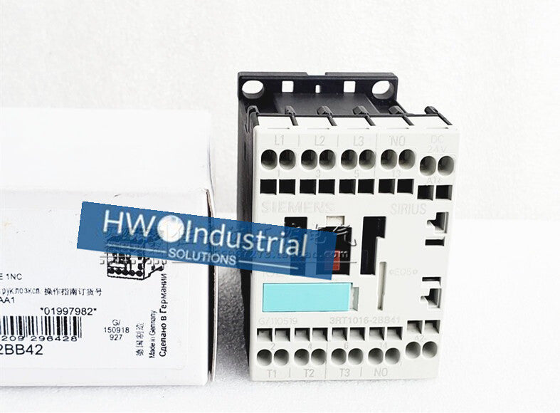 1Pc  SIE-MENS Elevator Dedicated Contactor 3RT1016-2BB42 24V