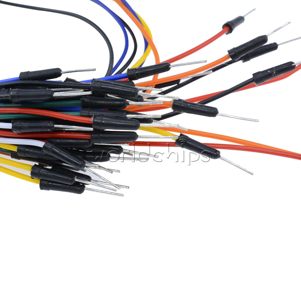 10 * 65PCS 650PCS Breadboard Jumper Wires Male to Male Solderless Flexible Cable