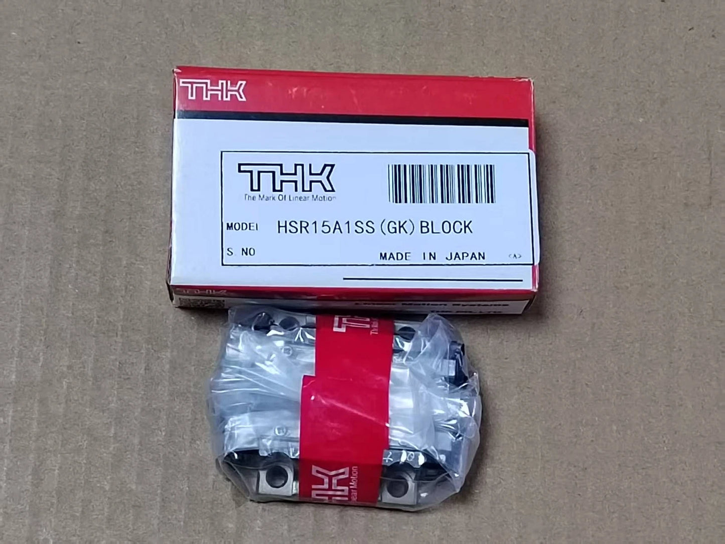 1Pcs  For THK linear guide slider HSR15A1SS 24*47*56.6（mm） #G #P