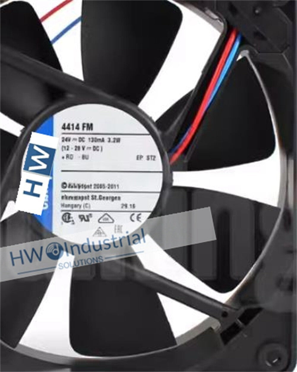 1/piece 2-wire 4414FM 24V 130mA 3.2W 12025 12cm inverter Axial Flow Cooling Fan