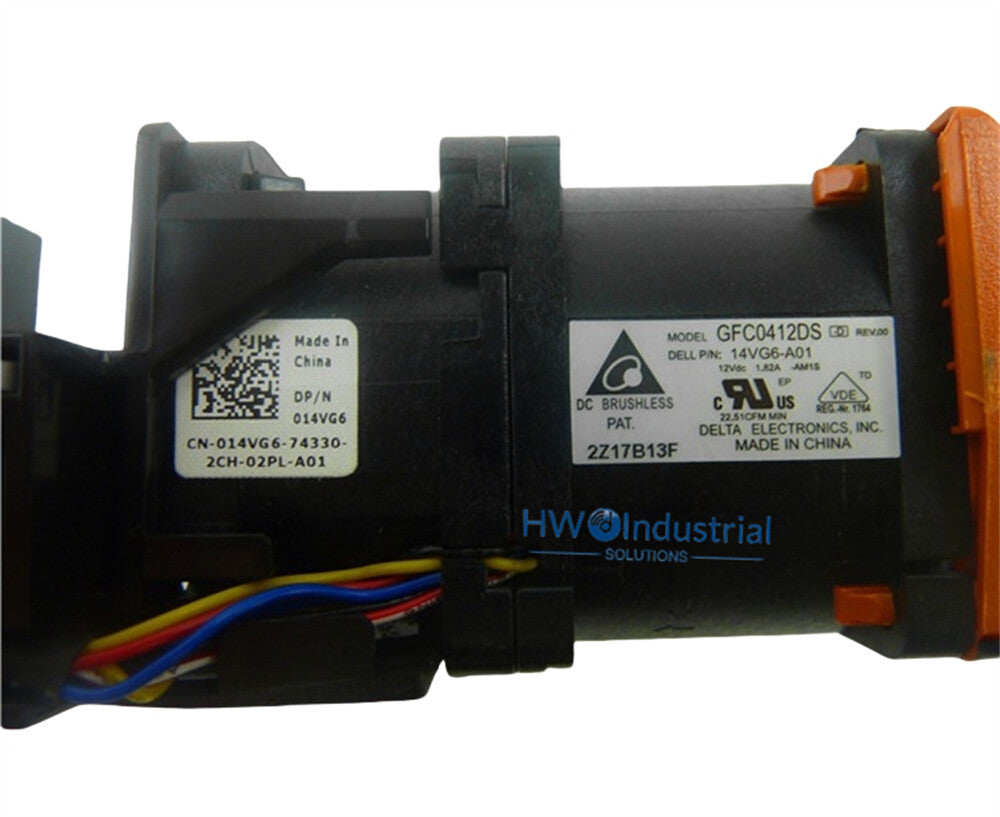 1/piece 0F1YN7 DELL R620 Server Cooling Fan GFC0412DS 12V 1.82A
