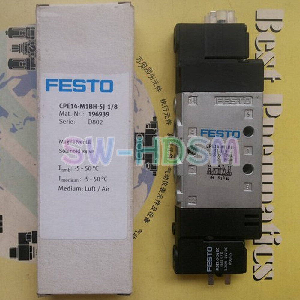 1PCS   Festo solenoid valve CPE14-M1BH-5J-1/8 196939 freight free