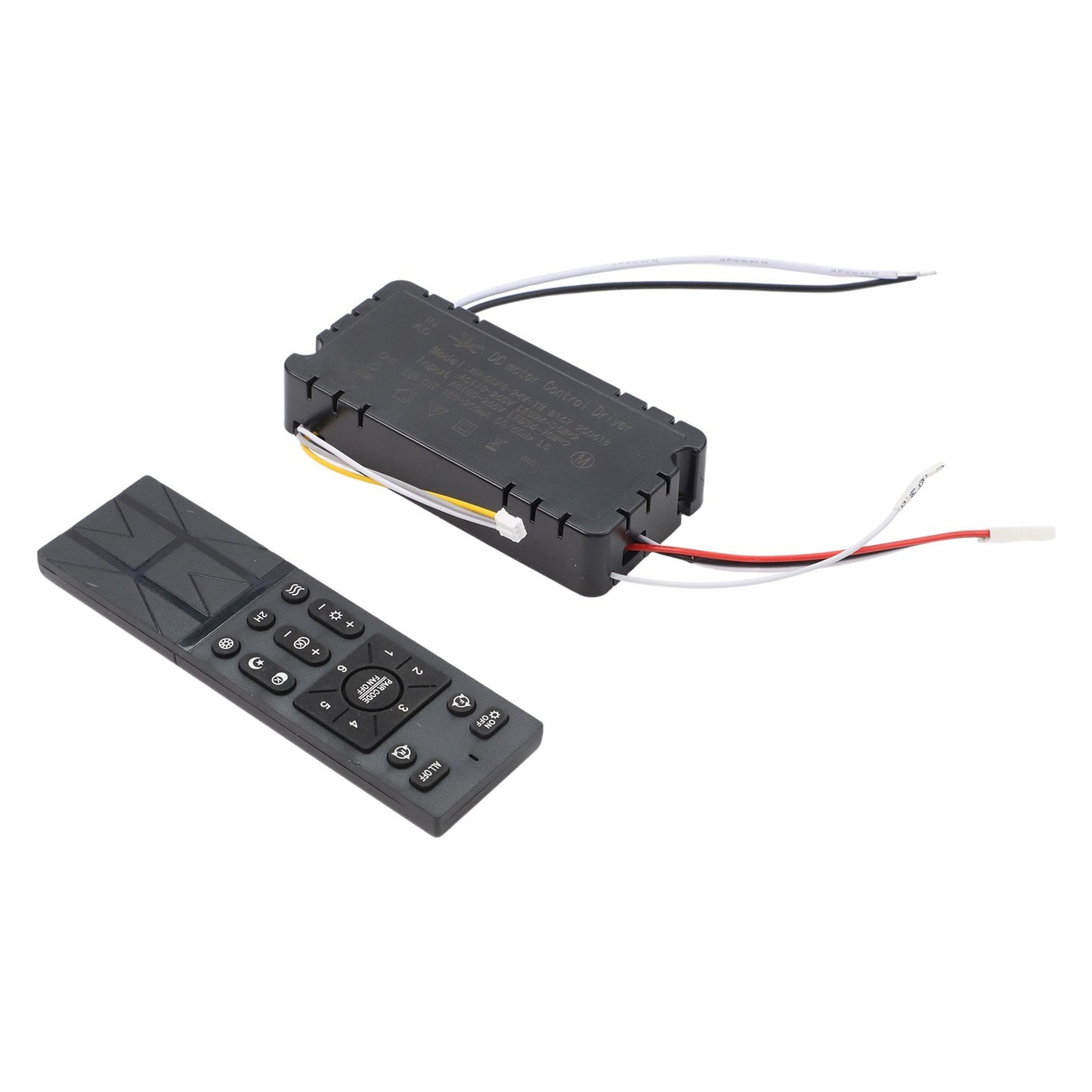 Ceiling Fan Light Remote with Wireless Variable Speed Control and Battery