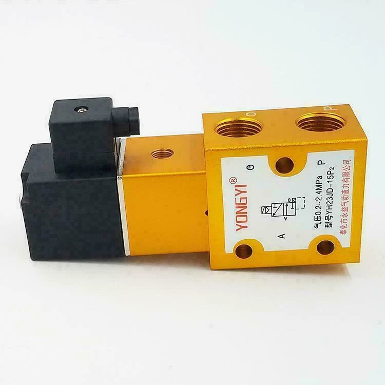YH23JD-15P2 AC220V / DC24V Pneumatic 3-way high-pressure solenoid valve