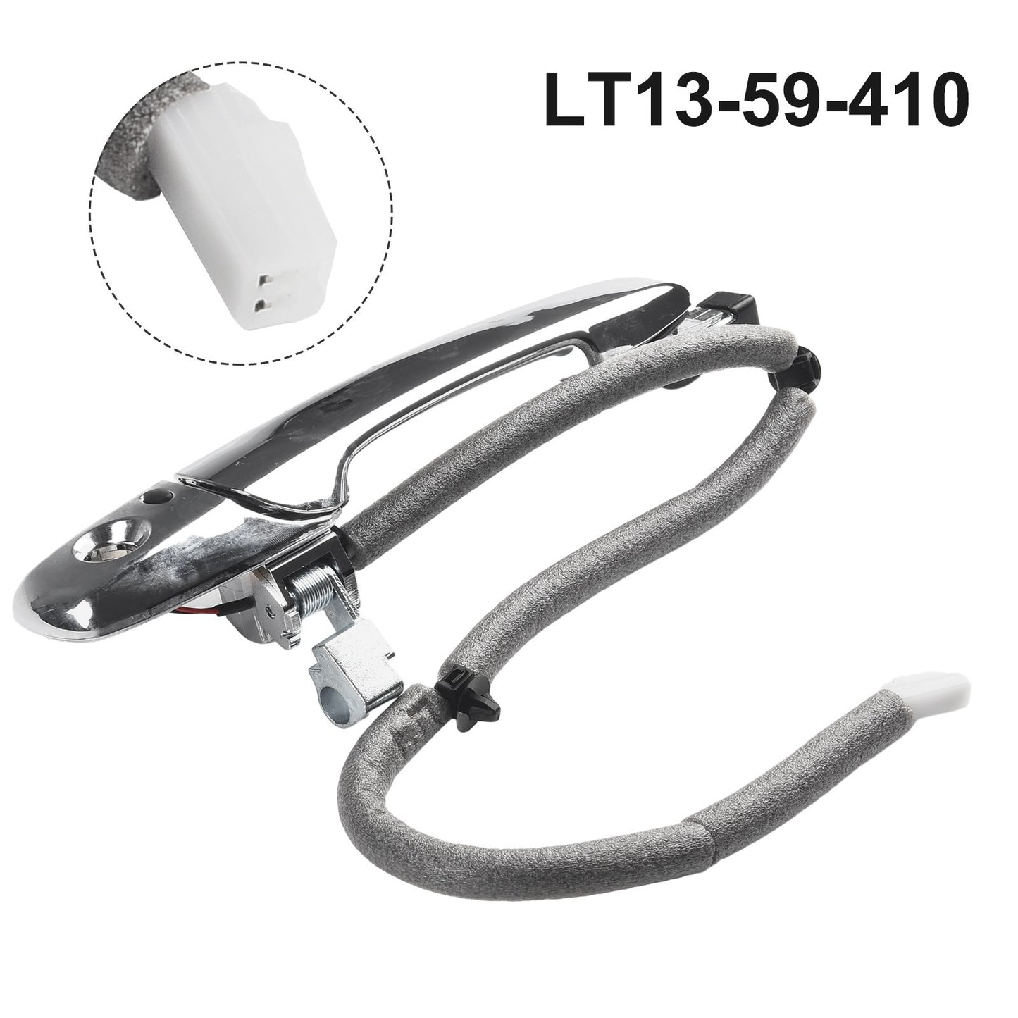 Sleek Silver Door Handle for Mazda CX7 6 8 CX9 RX8 EG2459410B LT13 59 410