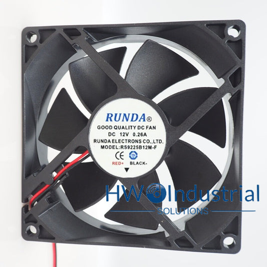 RUNDA RS9225B12M-F DC12V 0.25A 9cm 9225 Welding Machine Inverter Cooling Fan