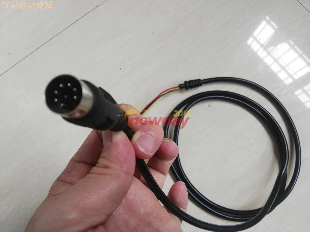 1PC Fu'an Massage Chair Accessories Remote Control Manual Line  8 pin 1.8M long