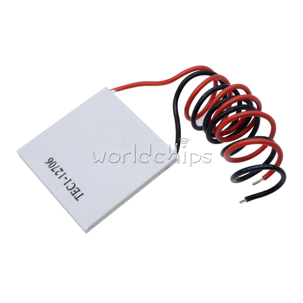 5Pcs12V 60W TEC1-12706 Heatsink Thermoelectric Cooler Peltier Cooling Plate