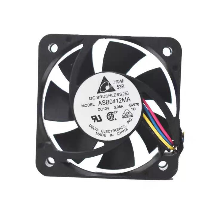 1Pc   Delta 4010 ASB0412MA 12V 0.08A 4CM Switch Heat Dissipation Fan