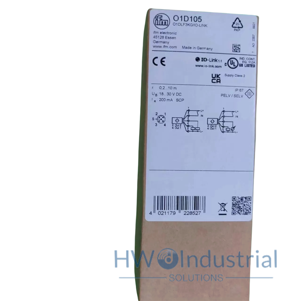 1/Piece   IFM O1D105 01D105 Laser Distance Sensor