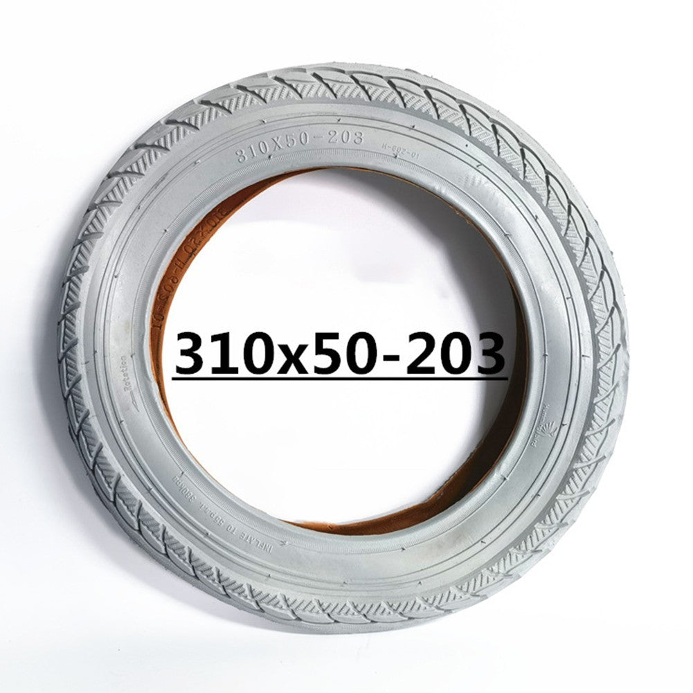 Tire Tire Hard Wearing Rubber Tire 12 1/2x2 1/4 12 Inch 310x50-203