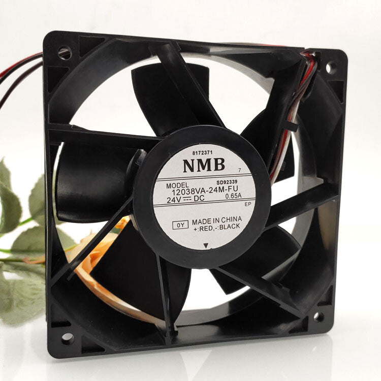 1pc NMB 24V 0.65A 12038VA-24M-FU 12038 12CM Converter Cooling Fan