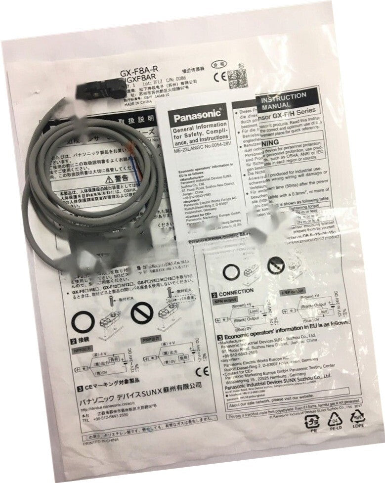 1PC For Panasonic GX-F8A-R Proximity Swich Sensor GXF8AR