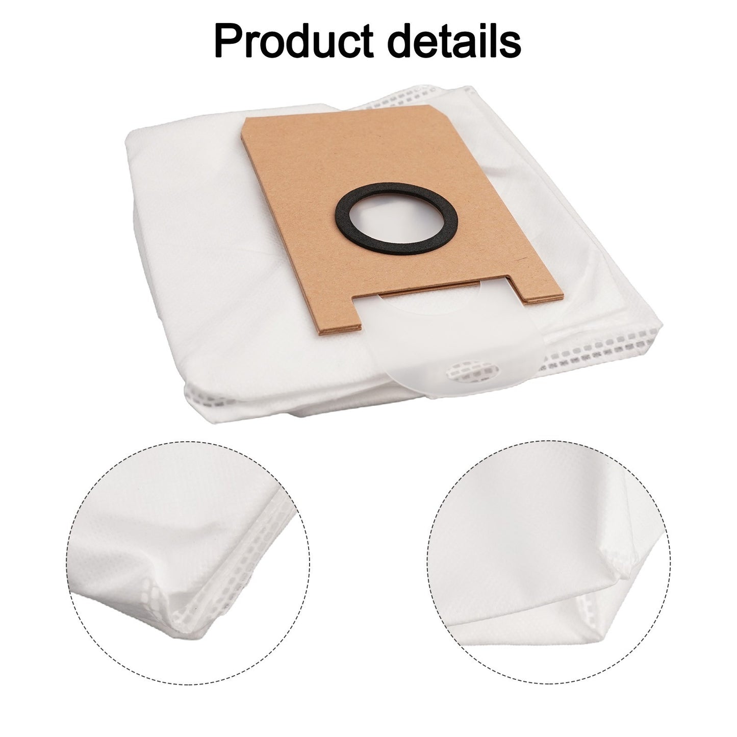Easy To Install For Homes With Children Replacement Dust Bags Large Capacity