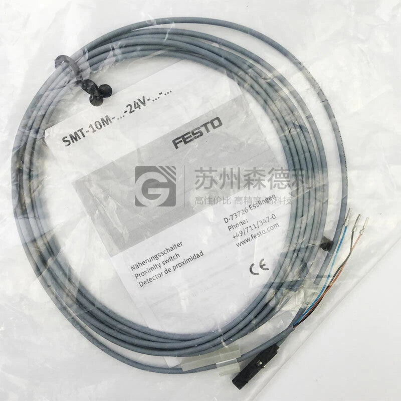 1x  FESTO Magnetic switch SMT-10M-PS-24V-E-2, 5-L-OE 551373