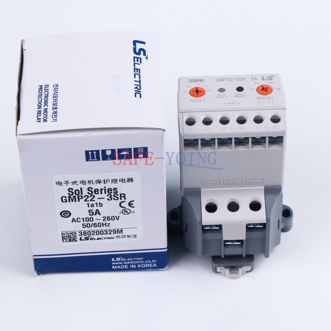 LS Thermal overload relay GMP22-3SR 1A1B 5A AC100-260V  Fast delivery