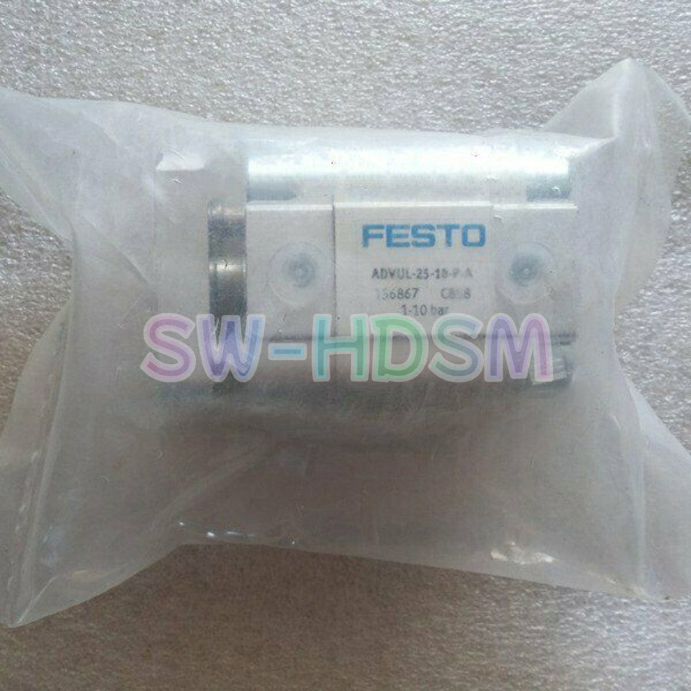 1PCS   for Festo Compact Cylinder ADVUL-25-10-P-A 156867 Freight Free
