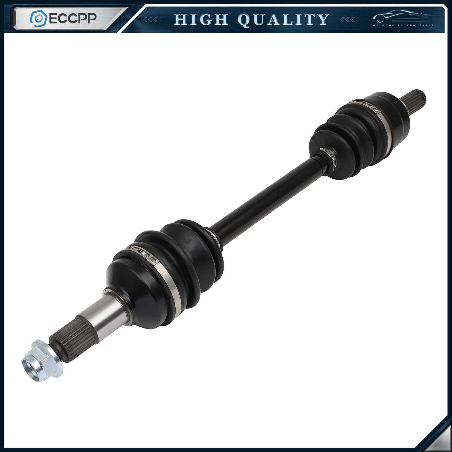 Rear Driver Passenger Side ATV CV Axle For 2016-2019 Yamaha Grizzly 700 4x4 FI