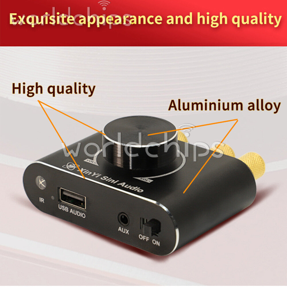 X100H HIFI Bluetooth Stereo Digital Audio Power Amplifier Board TPA3116 Class-D