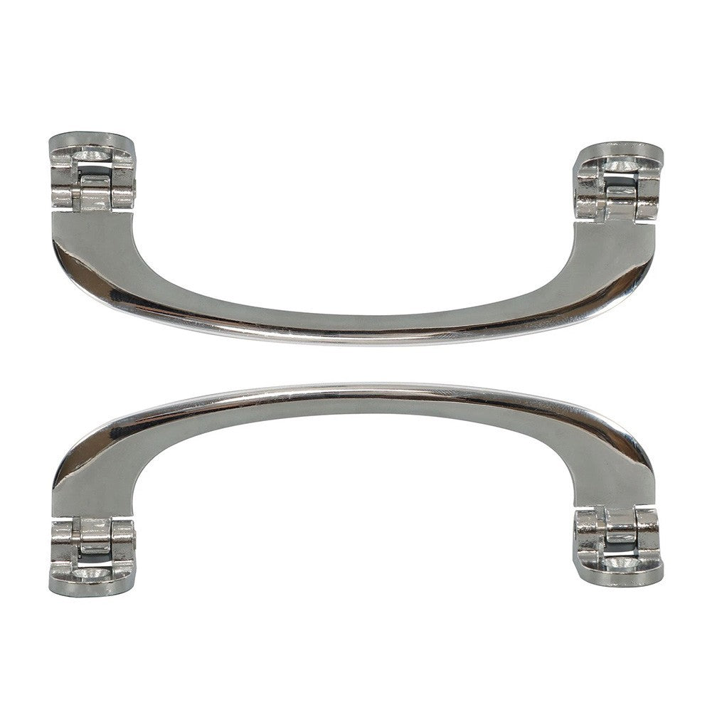 For Classic Cars Chrome Interior Door Pull Handle Pair for Door Card Adaption