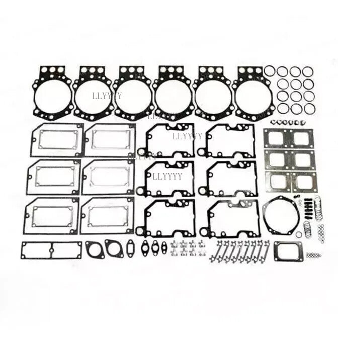 Cylinder Head Upper Gasket Kit For Cummins 6-Cyl 19.0 K19 KT19 KTA19 Engines