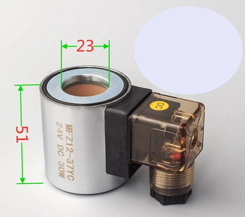 MFB12-37YC 220V MFZ12-37YC 24V (hole 23mm) Hydraulic solenoid valve coil inner